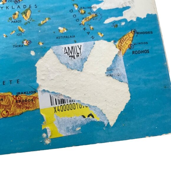 Vintage GREECE IN COLOUR Book Small Travel Book - Picture 10 of 11